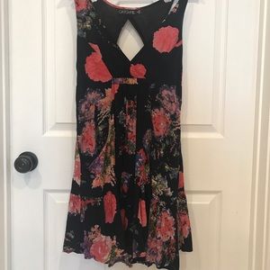 Flirty floral dress